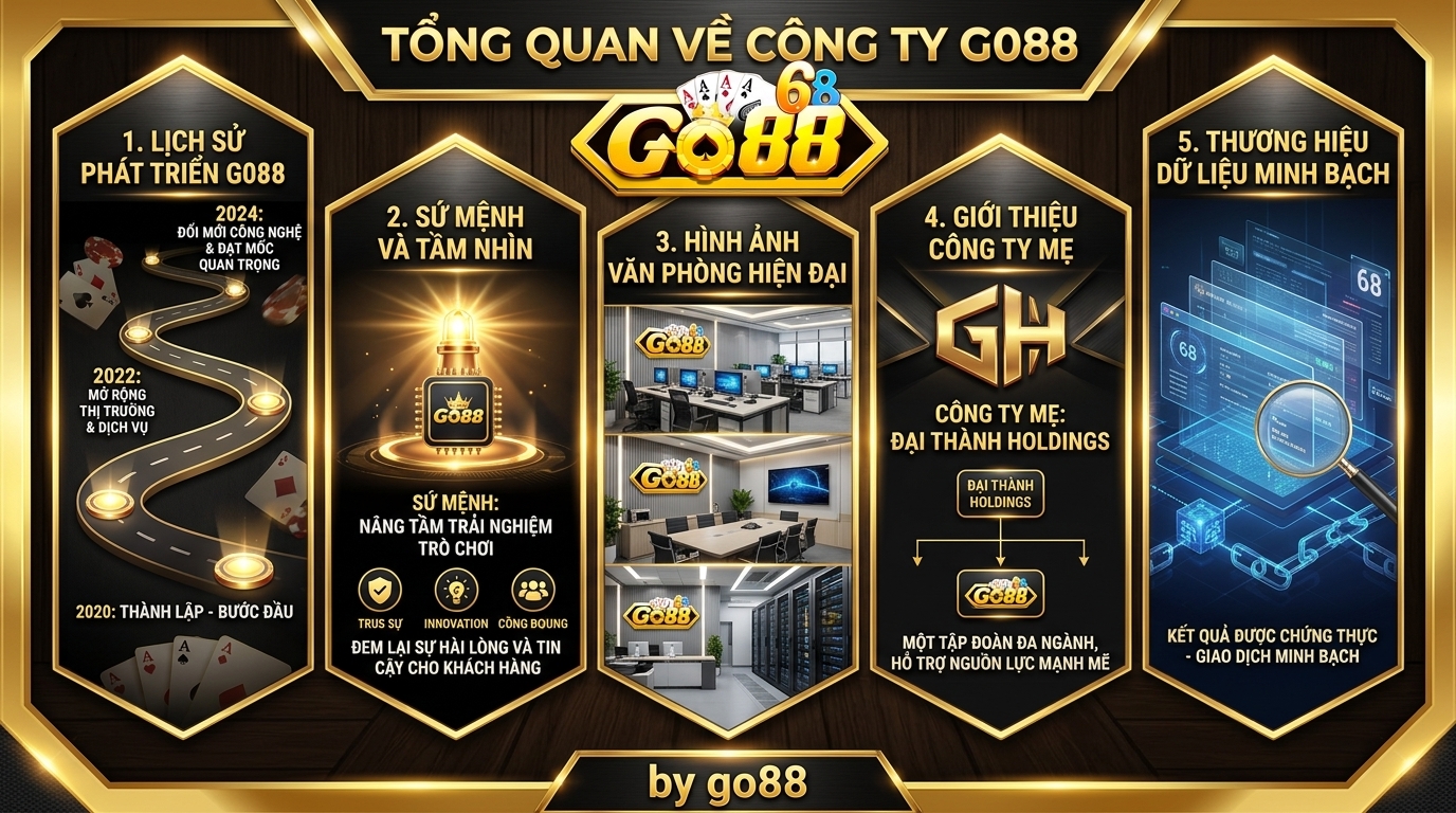 Tổng quan về công ty Go88
